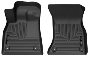 Audi SQ5 Floor Mats - Front - Husky Liners - X-Act Contour - Black - `18-`24 Audi SQ5 Floor Mats - Front - Husky Liners - X-Act Contour - Black - `18-`24
